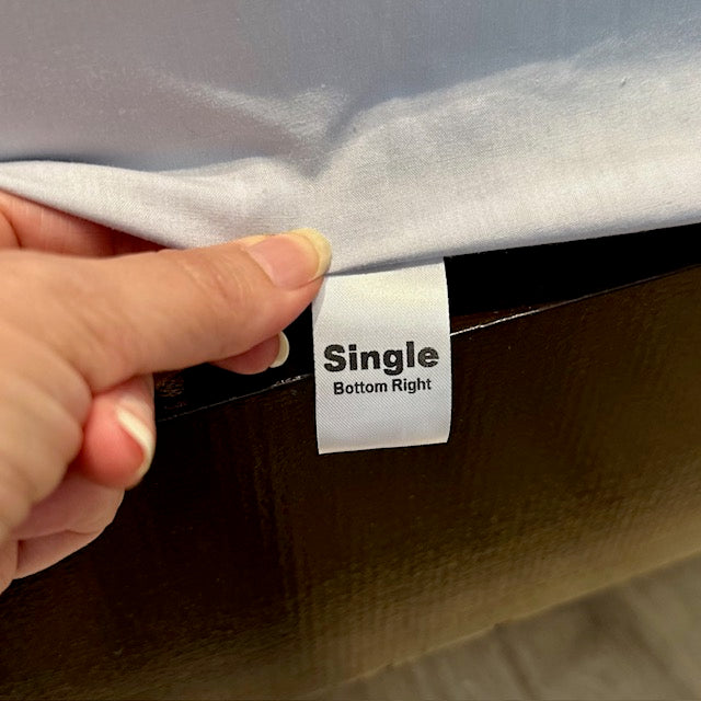 Bed Sheet labelling